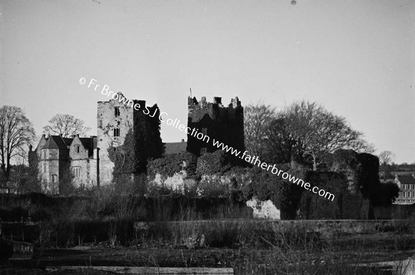 CARRICK CASTLE DISTANT VIEWS FROM SOUTH EAST ACROSS RIVER